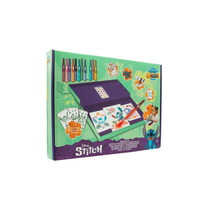 Disney Stitch Spray Pen Set Deluxe Knutselen