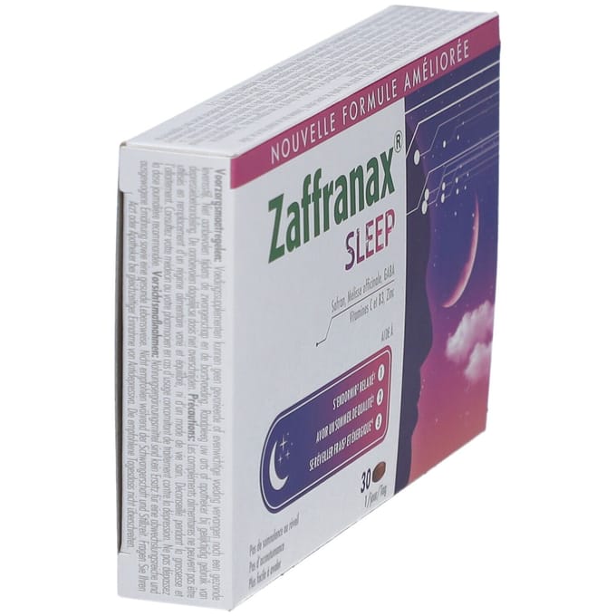 Zaffranax Sleep - Kwalitatieve nachtrust - 30 capsules