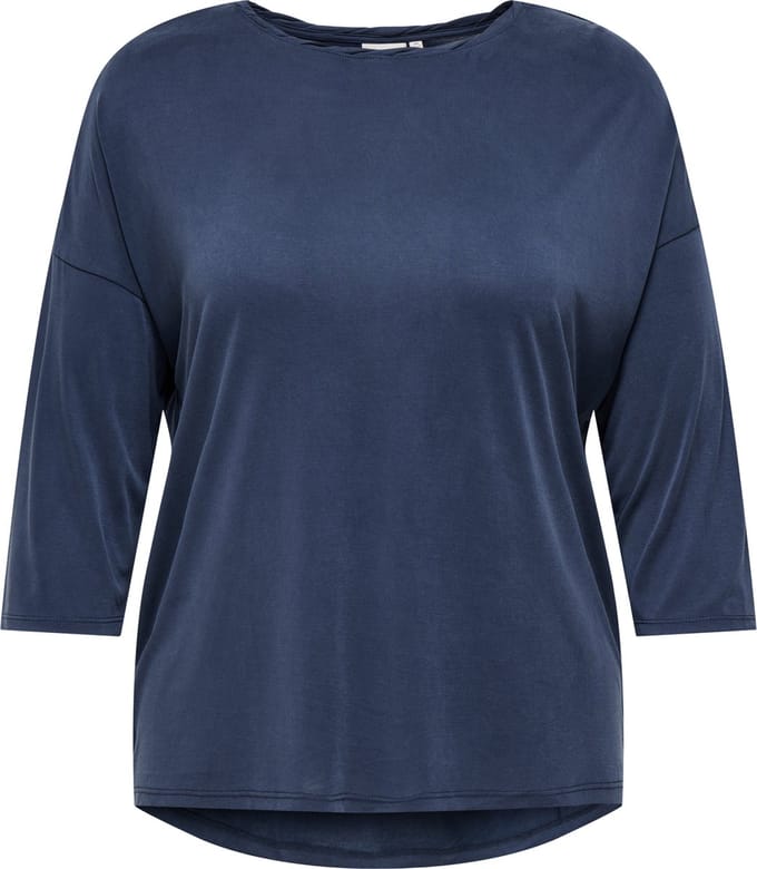 ONLY CARMAKOMA - CARHANNAH 3/4 TOP JRS - Dames - Blouses