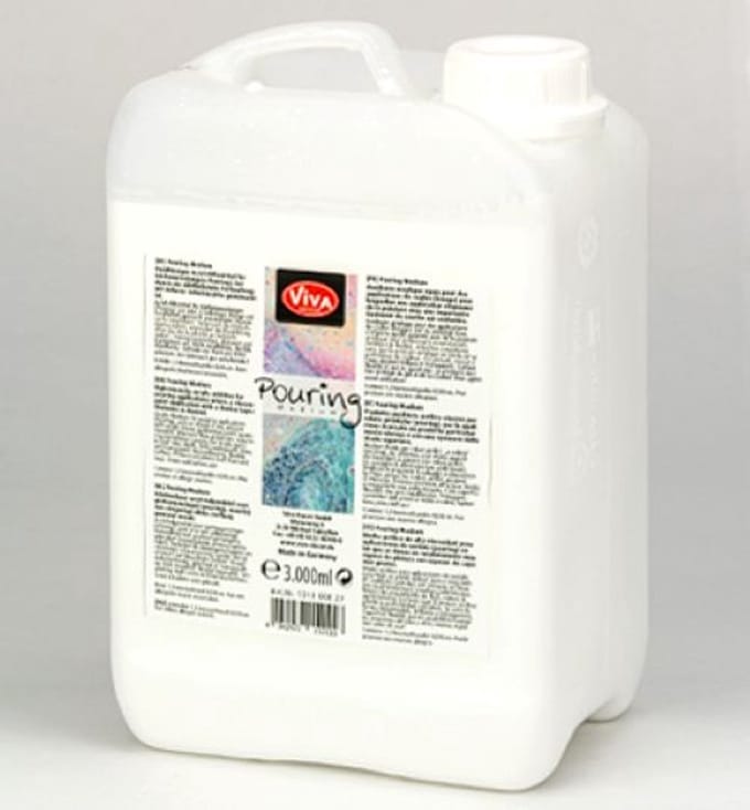 Pouring Medium 3.000 ml, Transparent