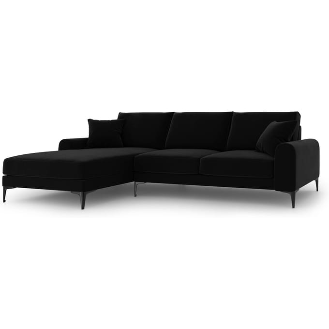4.5-zitshoekbank Madara links velvet | Mazzini Sofas