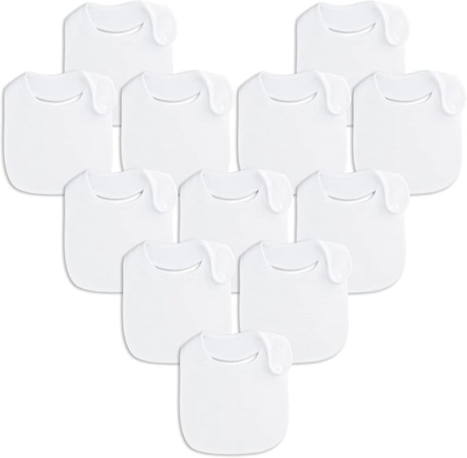 Zachte en absorberende bandana slabbetjes voor baby's 0-36 maanden