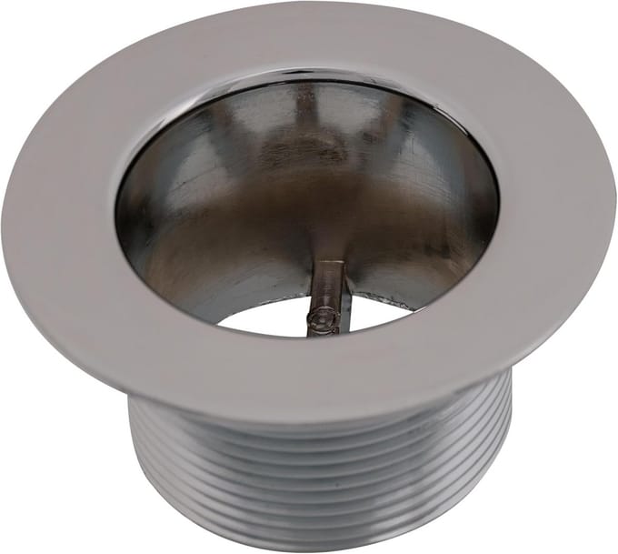 Universele Badkuipzeef met Kraan Aansluiting 3/8 Inch, Chroom