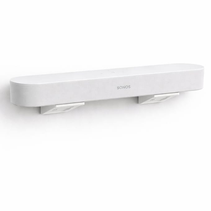 YUOM. Wandhouder geschikt voor Sonos Beam – Muurbeugel – Wit