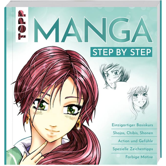 Boek "Manga Step by Step - Basiskurs"