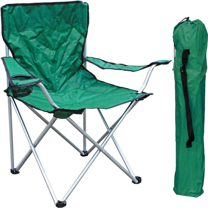 DailySupplies® Visstoel – Campingstoel – Viskrukje