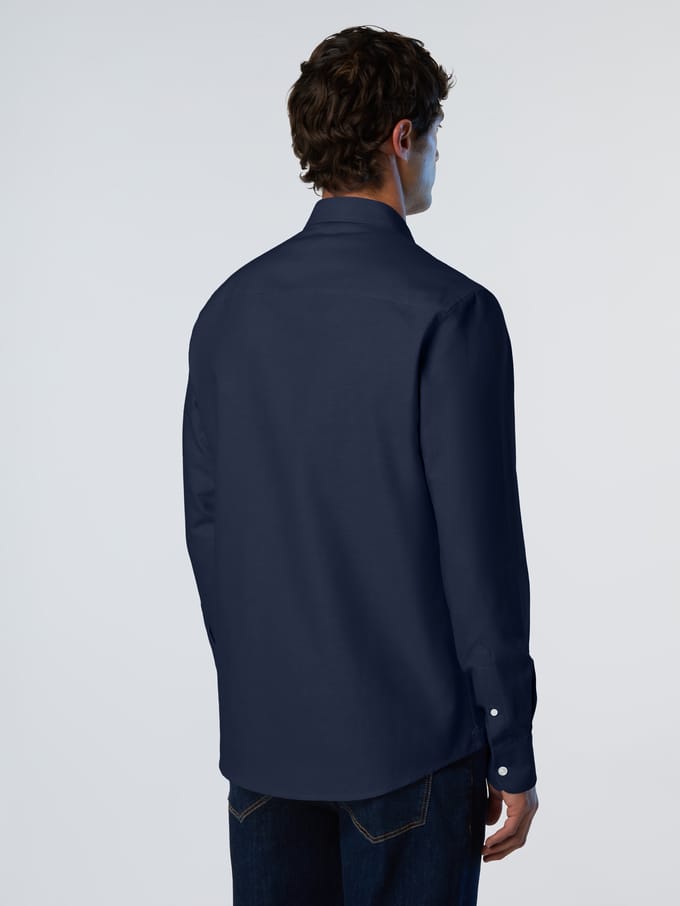 North Sails Oxford Overhemd Met geborduurd logo