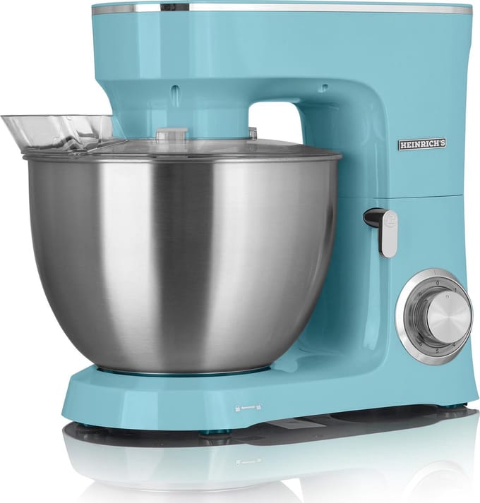 Heinrich´s HKM 8078 - keukenmachine - 1400 Watt - XXL - blauw.