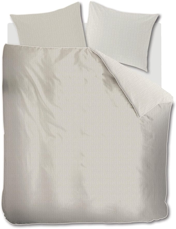 Rivièra Maison - Bambu dekbedovertrek - Lits-Jumeaux - 240x200/220 cm - Zand
