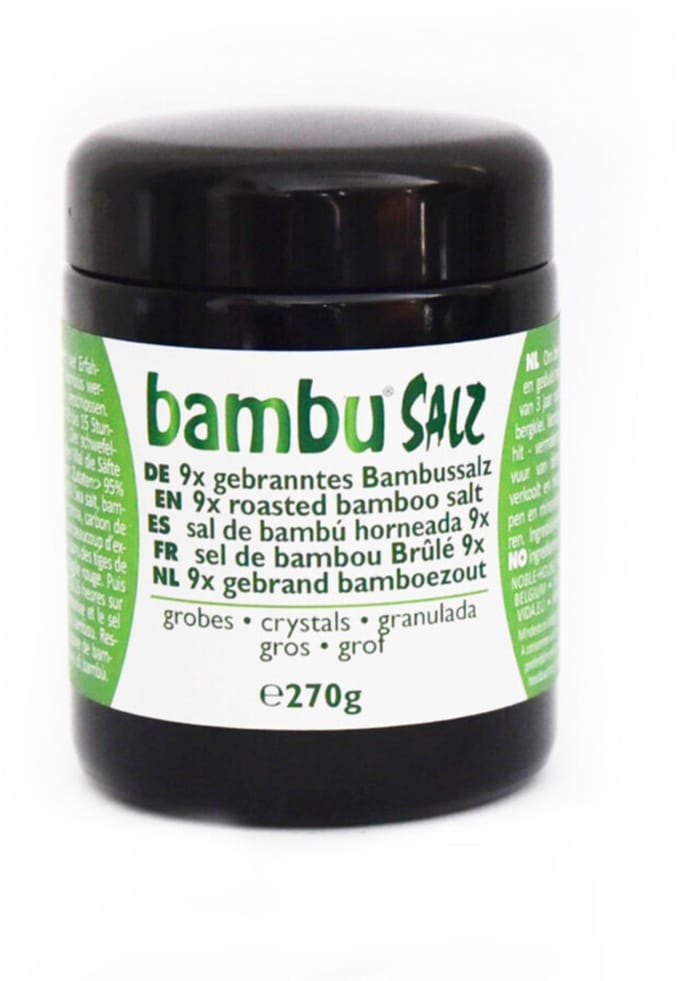 Bambu Salz Bamboezout grof 9x gebrand 270 Gram