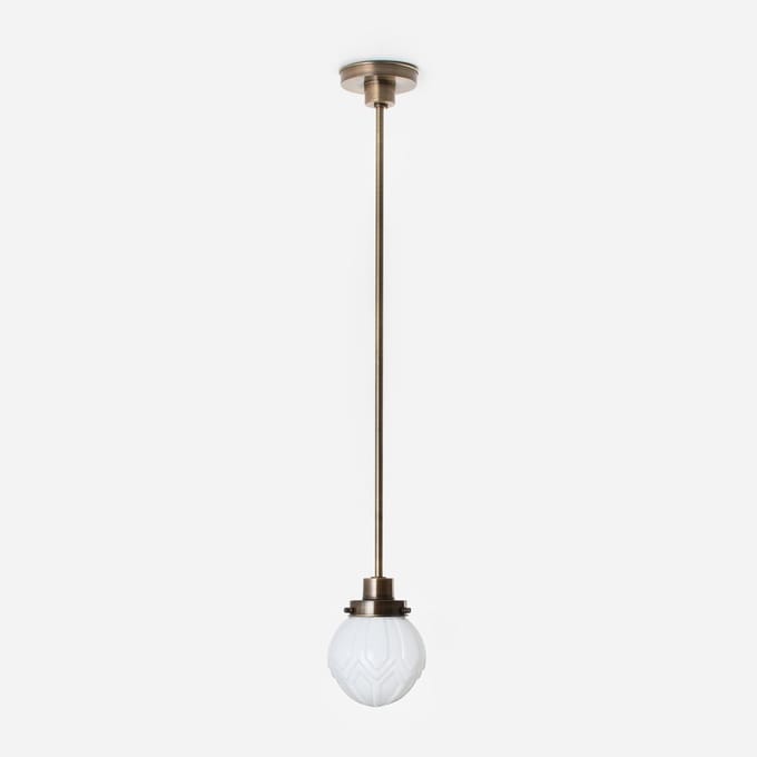 Hanglamp Victory 20's Brons - Art Deco Trade