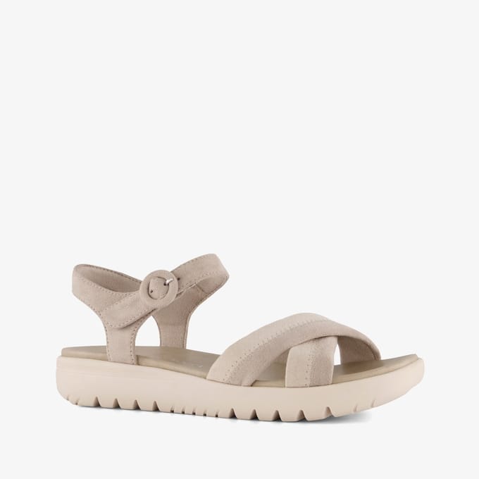 Marco Tozzi dames sandalen beige - Maat 36