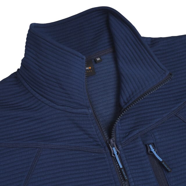 ICEPEAK - Berthold - Fleece sweater met rits heren - Blauw