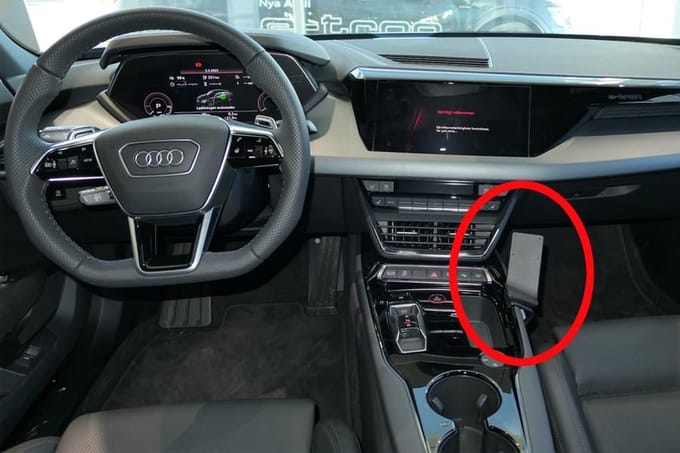 Brodit ProClip houder geschikt voor Audi e-tron GT 2021 - Center mount