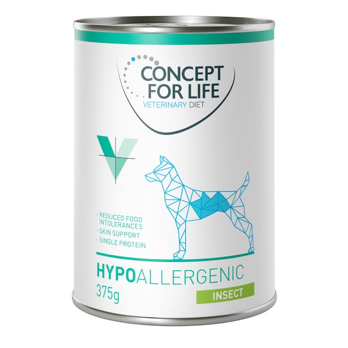 Concept for Life Veterinary Diet Hypoallergenic Insekten - 12 x 375 g