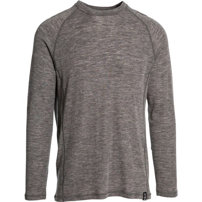 Trespass Heren Wexler Merino Base Layer Top (Donkergrijs mergel)