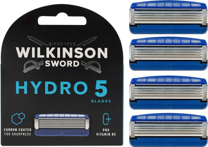 Wilkinson Sword Hydro 5 - navulmesjes 4 stuks