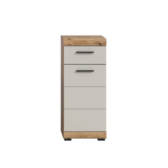 Scout staande kast kasjmier mat MDF TZ Evoke Eiken NB - 31x37x88cm