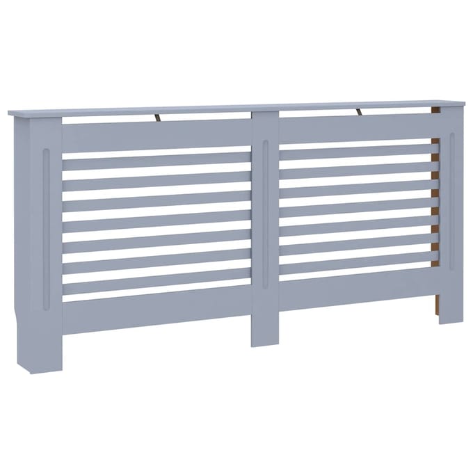 vidaXL Radiatorombouw 172x19x81,5 cm MDF antraciet