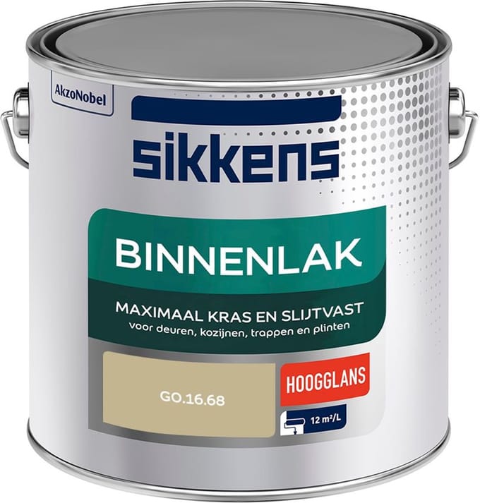 Sikkens - Binnenlak Hoogglans - G0.16.68 - Mengverf - 2,5 L