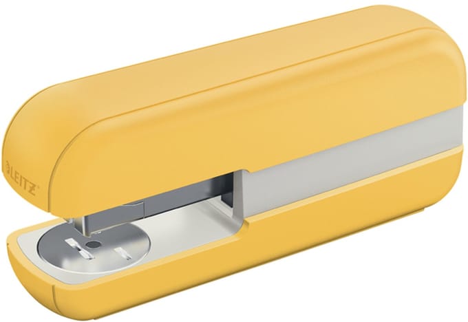 Nietmachine leitz cosy 30 vel 24/6 fluweel geel | 24 stuks