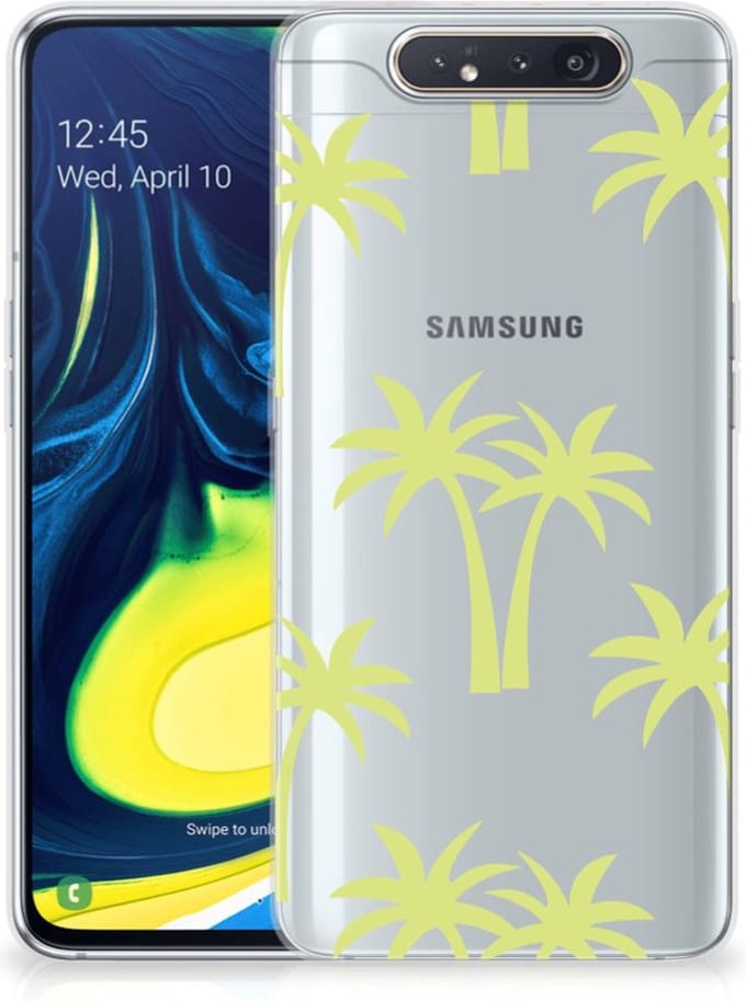 Samsung Galaxy A80 TPU Case Palmtrees