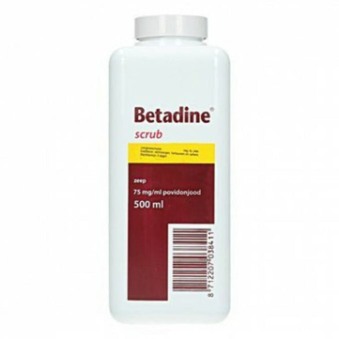 Betadine Scrub - 3 x 500 ml - Voordeelverpakking