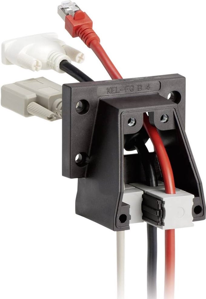 Icotek KEL-FG B1 Kabelinvoeringsframe Klem-Ø (max.): 34 mm Polyamide Zwart 1 stuk(s)