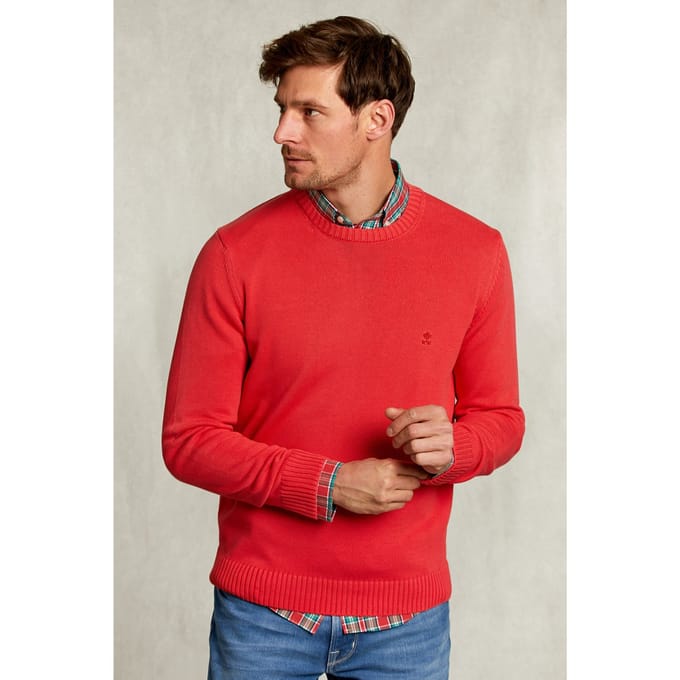 River Woods Soft Ctn Crew-nk Cf Swt Pink Taglia: S | Maglioni a maglia Outlet | Uomo | Rosa