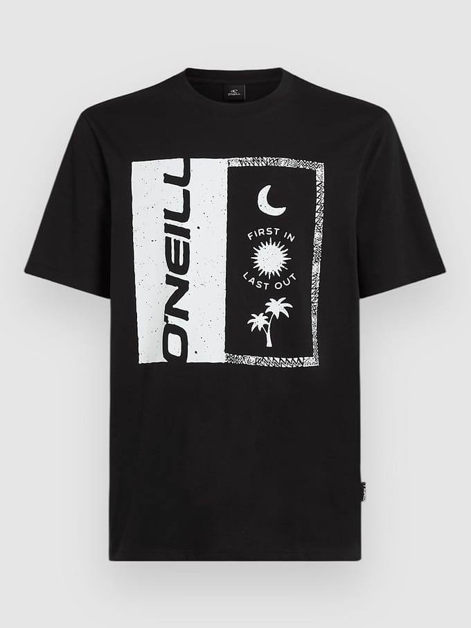 O'Neill Front Print T-Shirt zwart