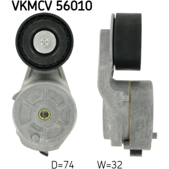 Spanpoelie, V-riem SKF VKMCV 56010