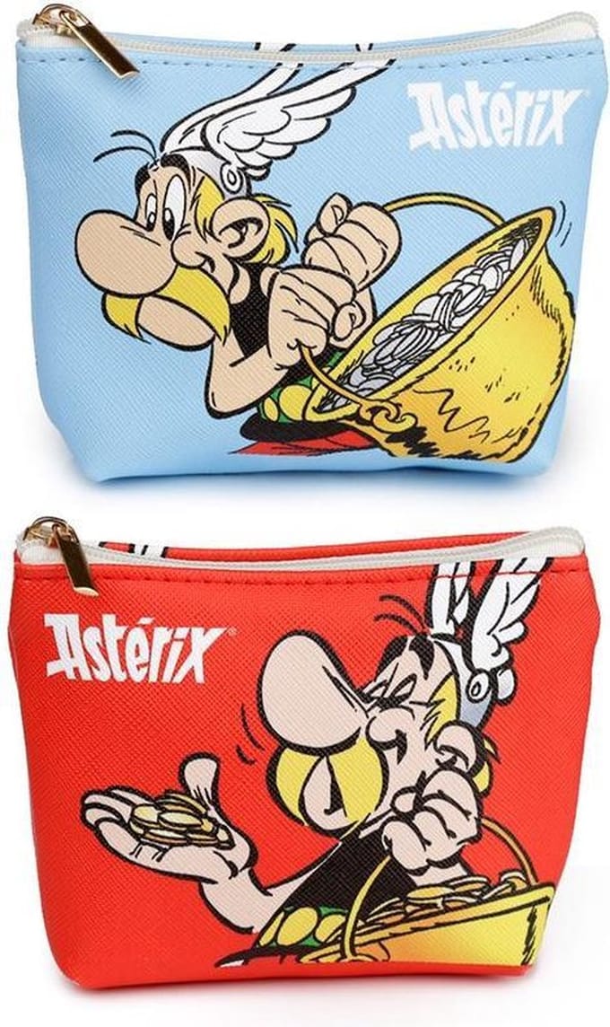 Asterix PVC Portemonnee, 2 stuks