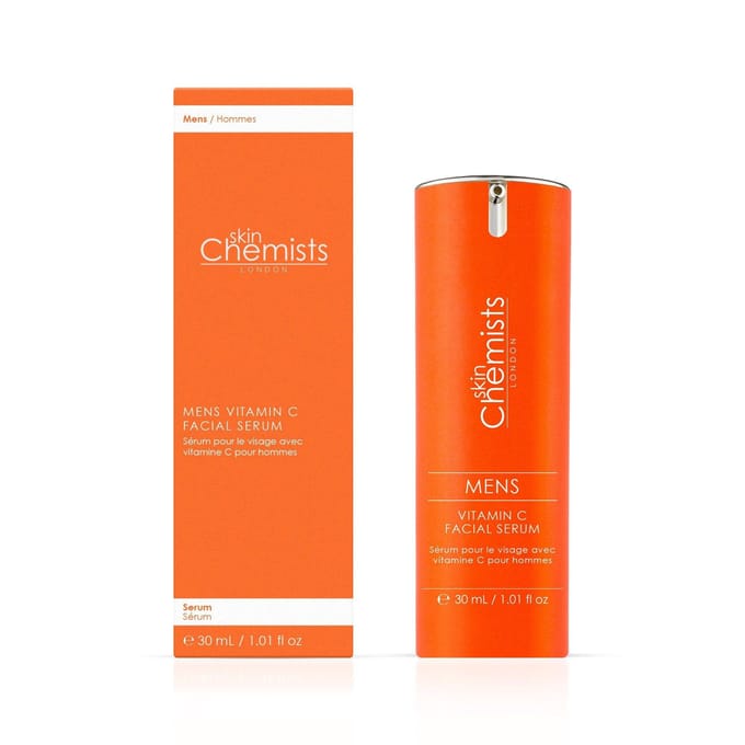 skinChemists Anti-aging gezichtsserum met vitamine C voor mannen, 30 ml