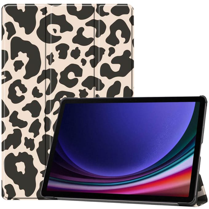 imoshion Tablet Hoes - Geschikt voor Samsung Galaxy Tab S10 Plus / Galaxy Tab S9 11.0 inch Plus - Design Trifold Bookcase
