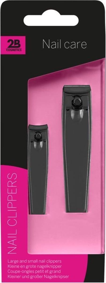 2B Nagelknipper - 6 x 2 stuks - Voordeelverpakking