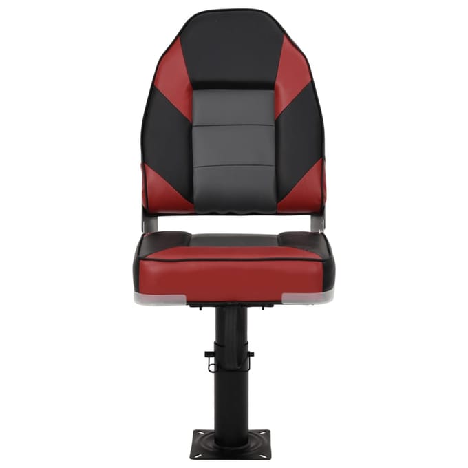 vidaXL - Bootstoelen - 2 - st - met - poot - in - hoogte - verstelbaar - 360° - draaibaar