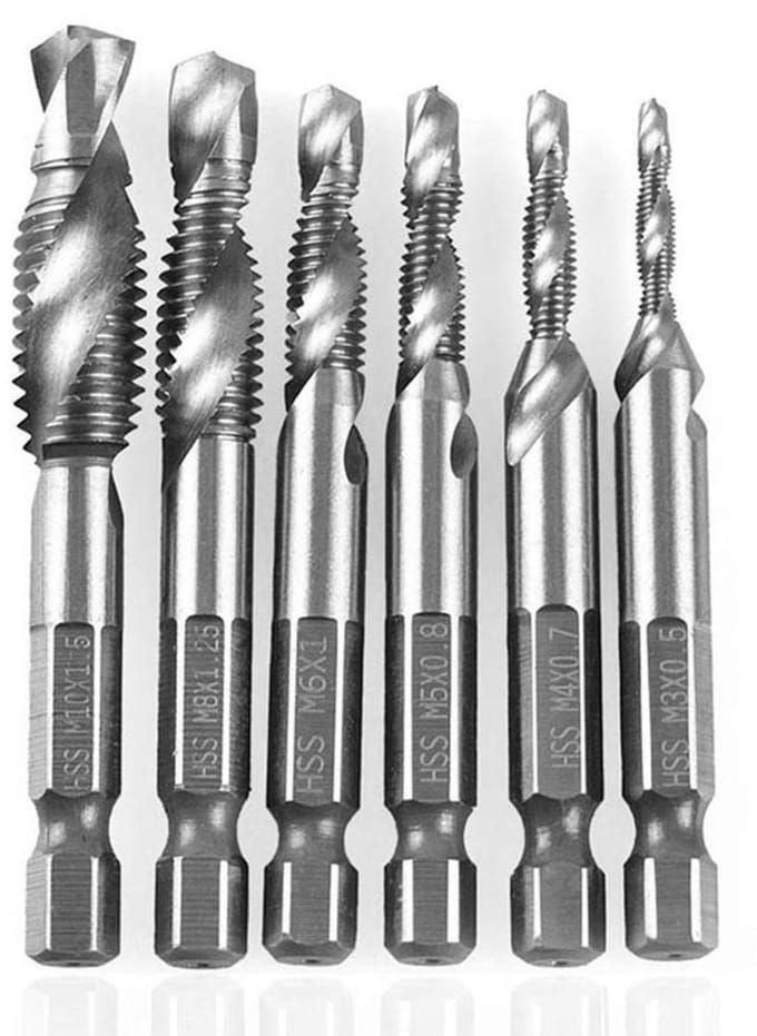 Dailygoody - Boor 6 stuks - Zelfcentrerend Punt Boren