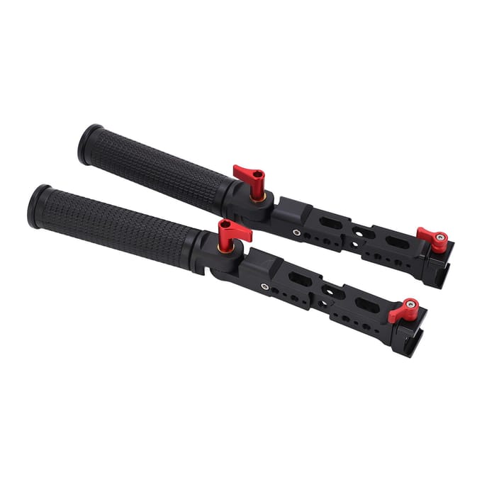 Poignée Double Grip Support Extensible Poignée pour Stabilisateur Caméra RSC2 RS2 Accessoires black