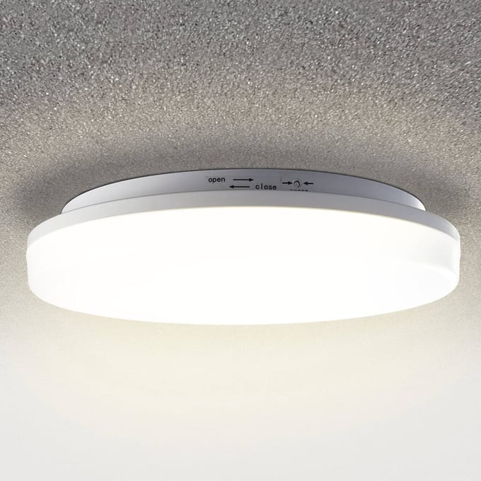 Heitronic PRONTO 500638 LED-plafondlamp LED vast ingebouwd 24 W LED Wit