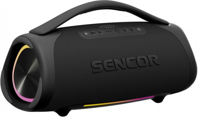 Resonex Mega Power 190W, IPX7, TWS, LED zwart