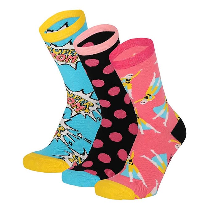 Morethansocks - Moederdag Giftbox - Sokken - Maat 36/41 - Hero - Moederdag Cadeau - Moederdag