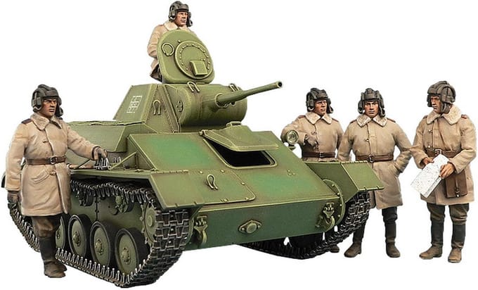Modelbouwset Licht Tank T-70M Special Edition Hars
