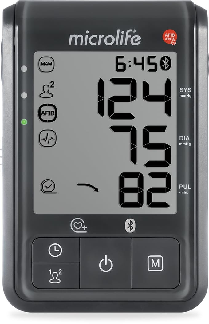 Microlife BP B6 Connect – Bovenarm bloeddrukmeter – AFIB – Bluetooth en PC