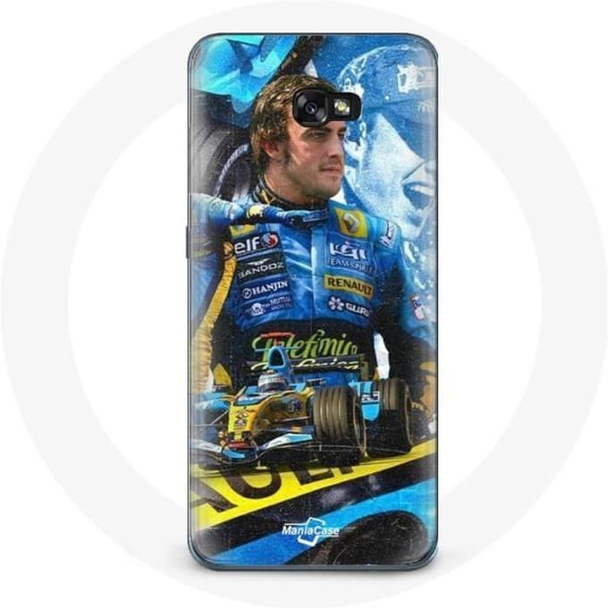 Coque pour Samsung Galaxy A8 2016 Formule 1 Fernando Alonso champion du monde de F1