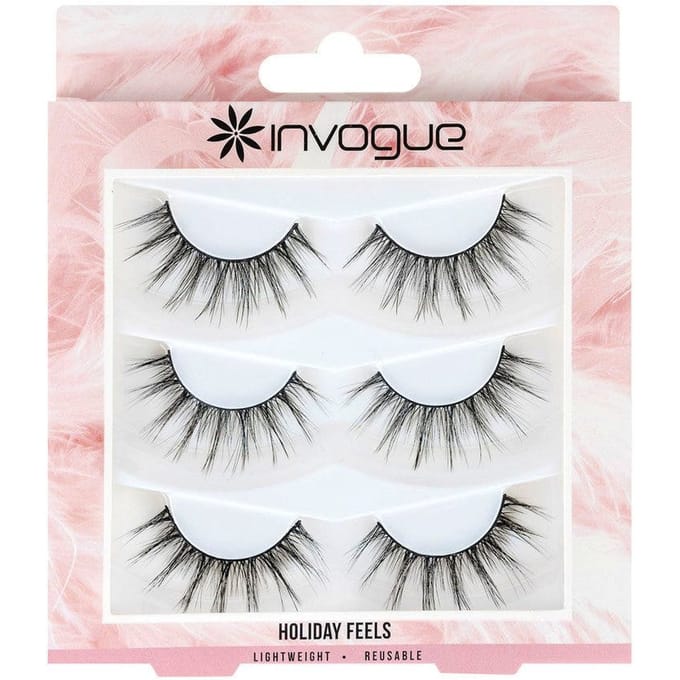Invogue Multipack Lashes Holiday Feels 3 paar