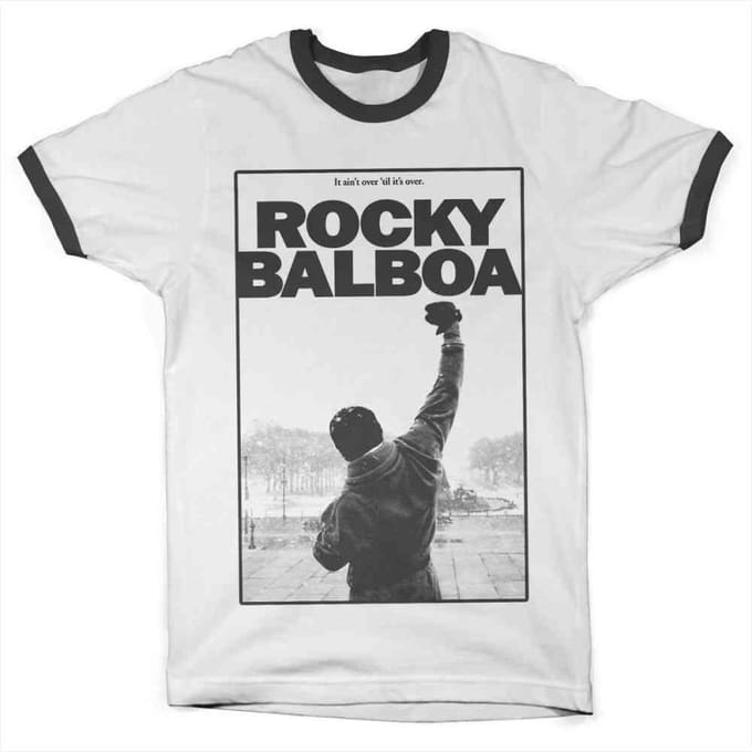 Rocky Heren Tshirt -S- Balboa It Ain't Over Wit