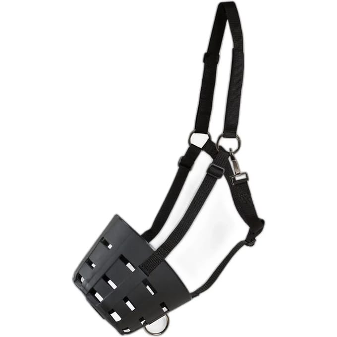 Horze Muilkorf, Black, Warmblut