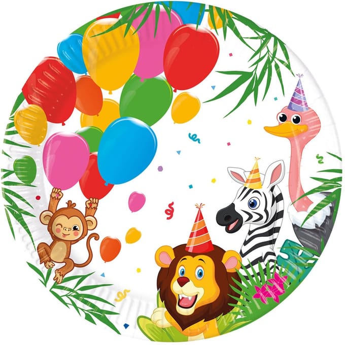 Wefiesta - Borden (papier) - jungle party