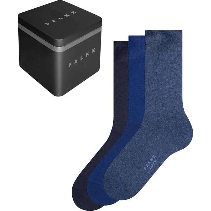 Falke  Hoge Sokken Blauw 13057/0020