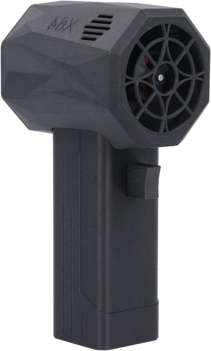 Mini Dryer - Luchtblazer - Snel Drogen - Koolstofvezel Ontwerp - 22W Snelladen - Zwart